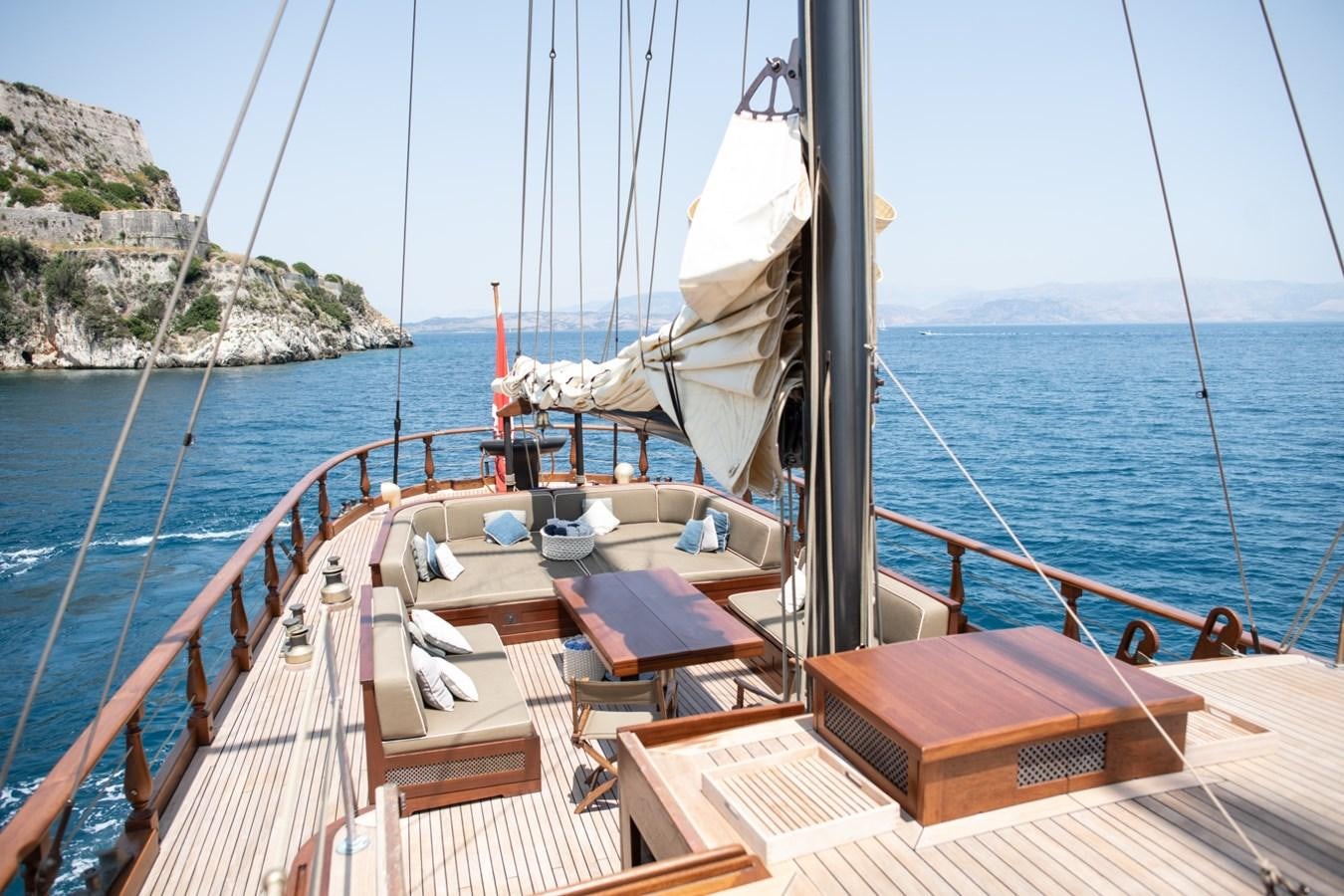 a boat on the water aboard CASSIOPEIA Yacht for Sale