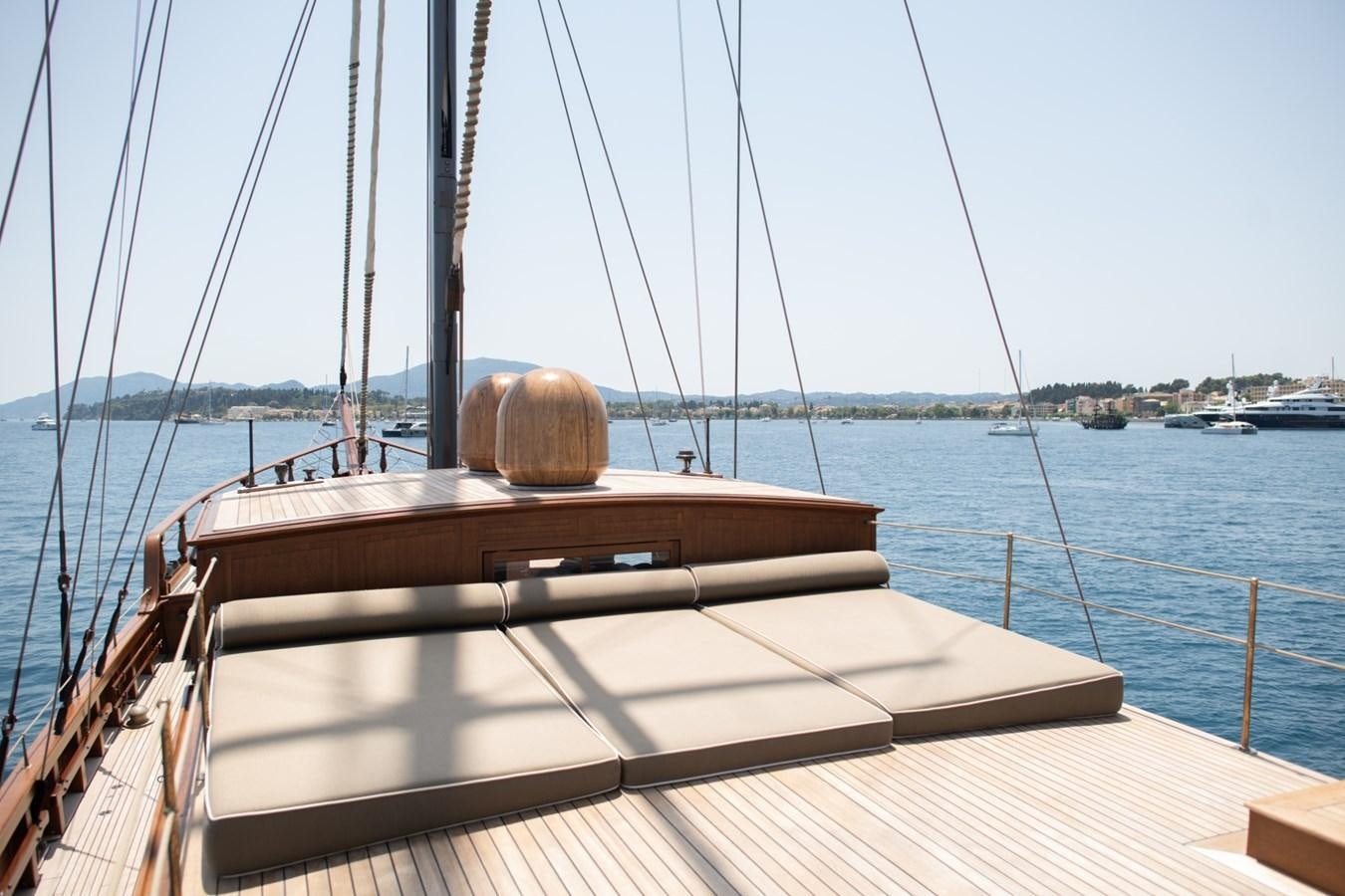 a boat on the water aboard CASSIOPEIA Yacht for Sale