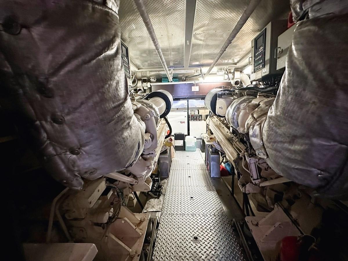 a room with military equipment aboard MALARPRINSESSAN Yacht for Sale