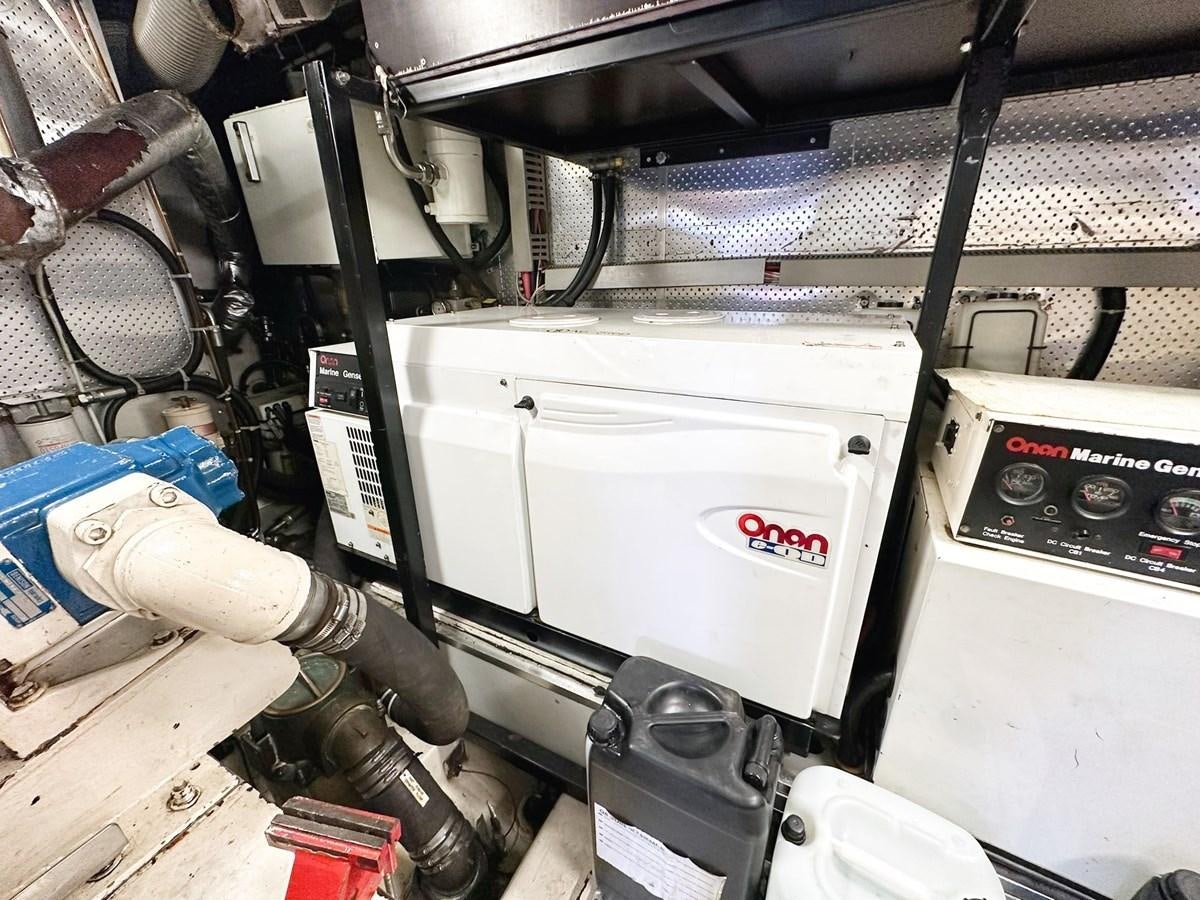 close-up of a machine aboard MALARPRINSESSAN Yacht for Sale