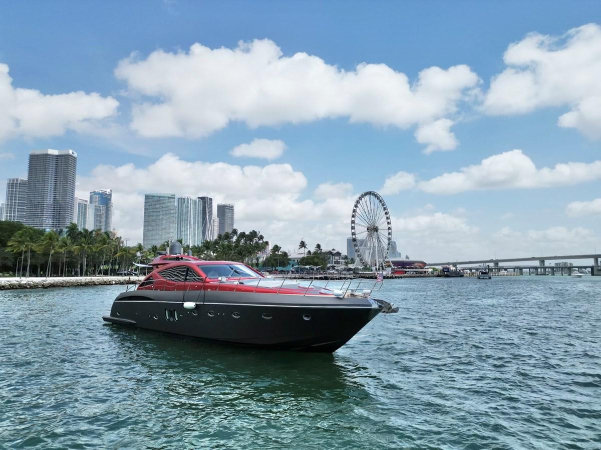 a boat on the water aboard NOTORIUS Yacht for Sale