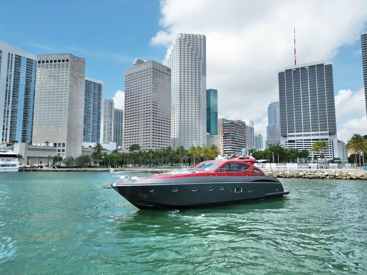 a boat on the water aboard NOTORIUS Yacht for Sale