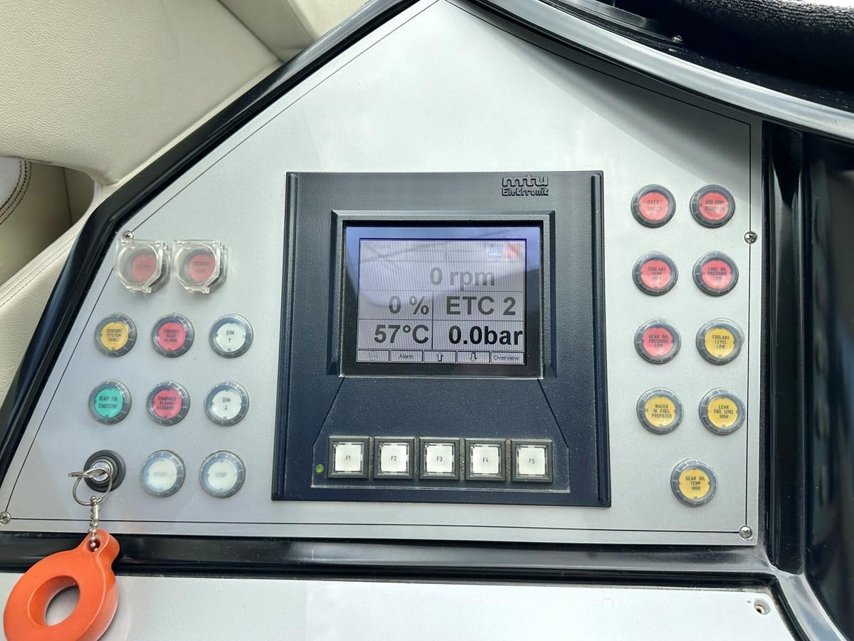 a machine with buttons aboard NOTORIUS Yacht for Sale