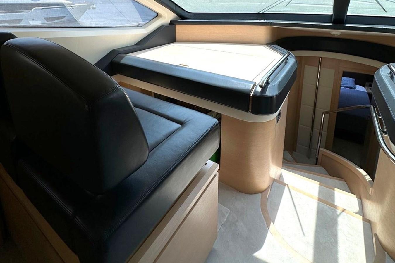 seats in a car aboard AZIMUT 84/12 Yacht for Sale