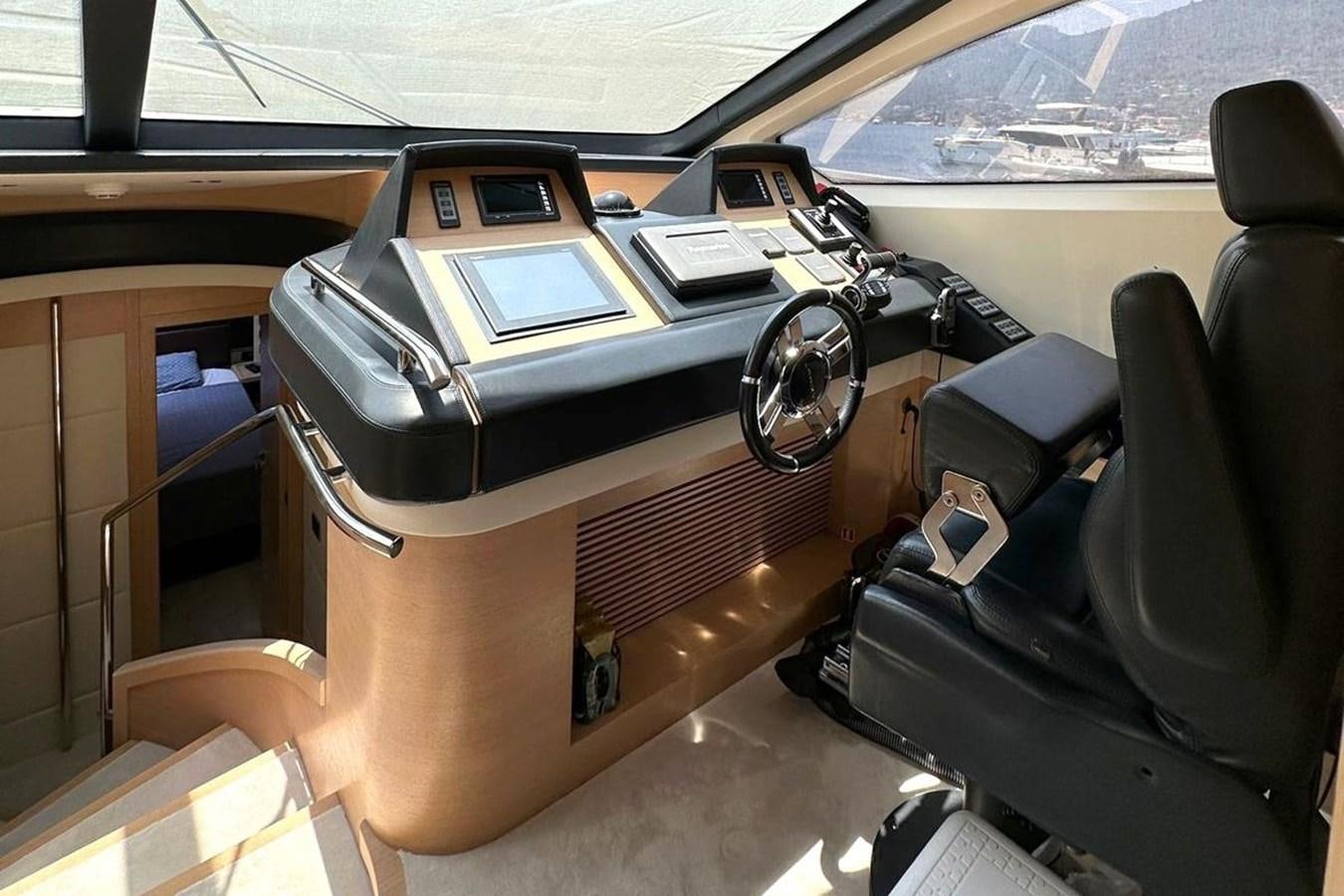 the interior of a car aboard AZIMUT 84/12 Yacht for Sale