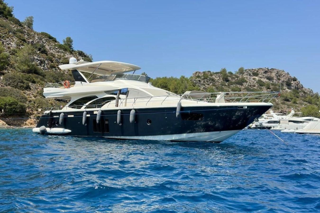a boat in the water aboard AZIMUT 84/12 Yacht for Sale