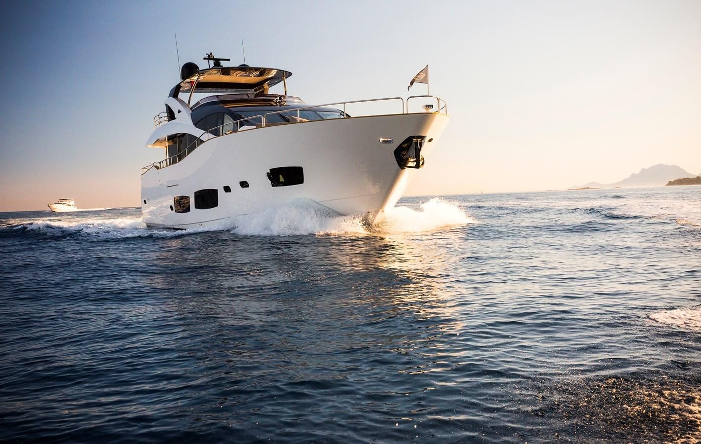 a boat on the water aboard KUDOS Yacht for Sale
