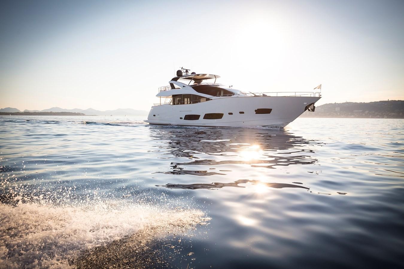 a boat on the water aboard KUDOS Yacht for Sale
