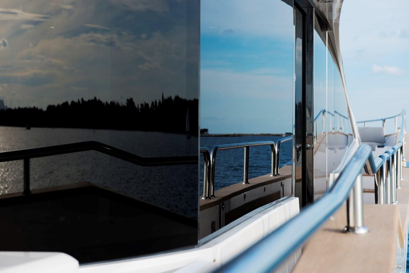 a boat on the water aboard KUDOS Yacht for Sale