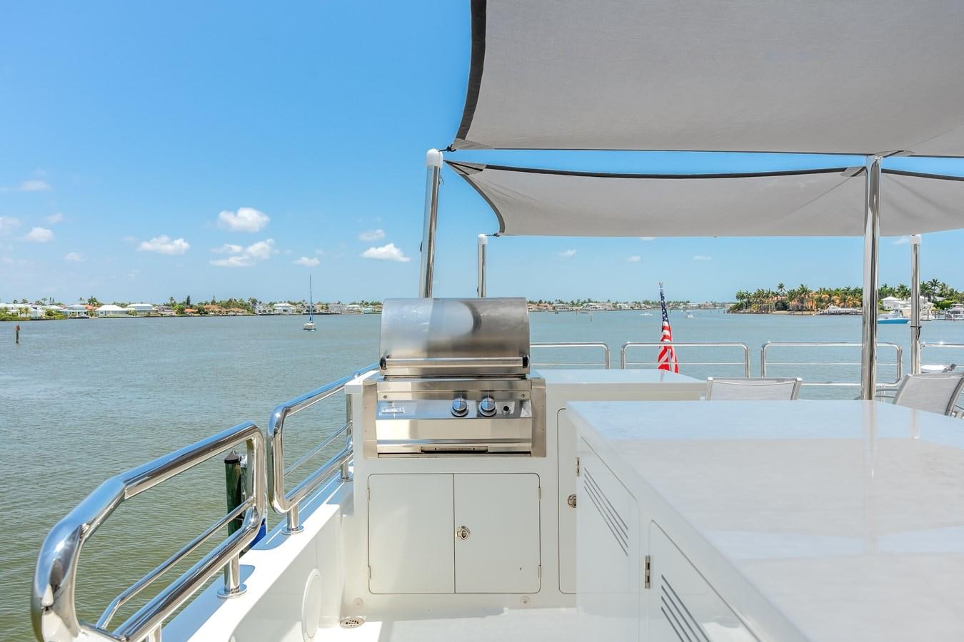 a boat on the water aboard WIGGLE ROOM Yacht for Sale