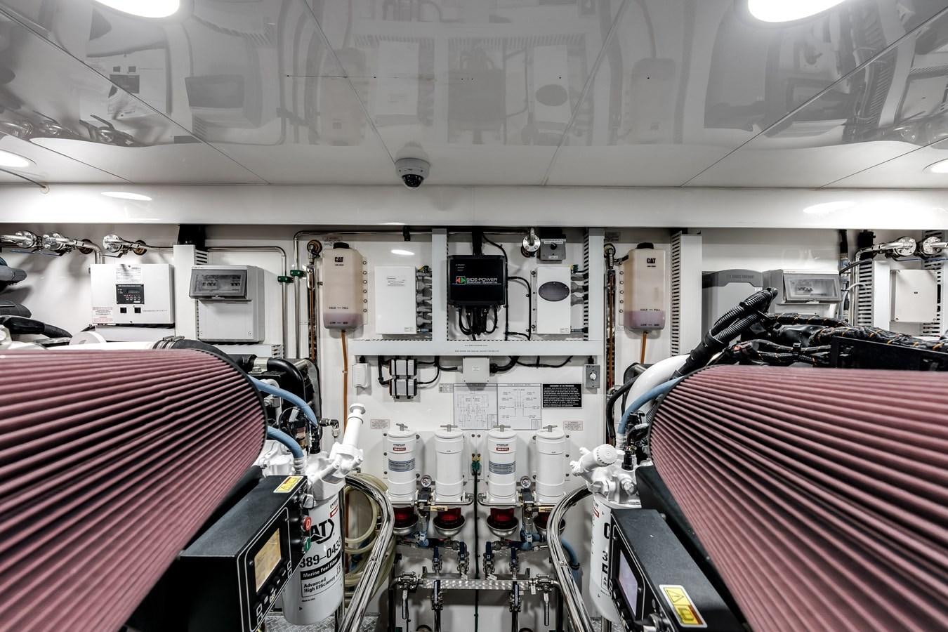 inside of a factory aboard WIGGLE ROOM Yacht for Sale