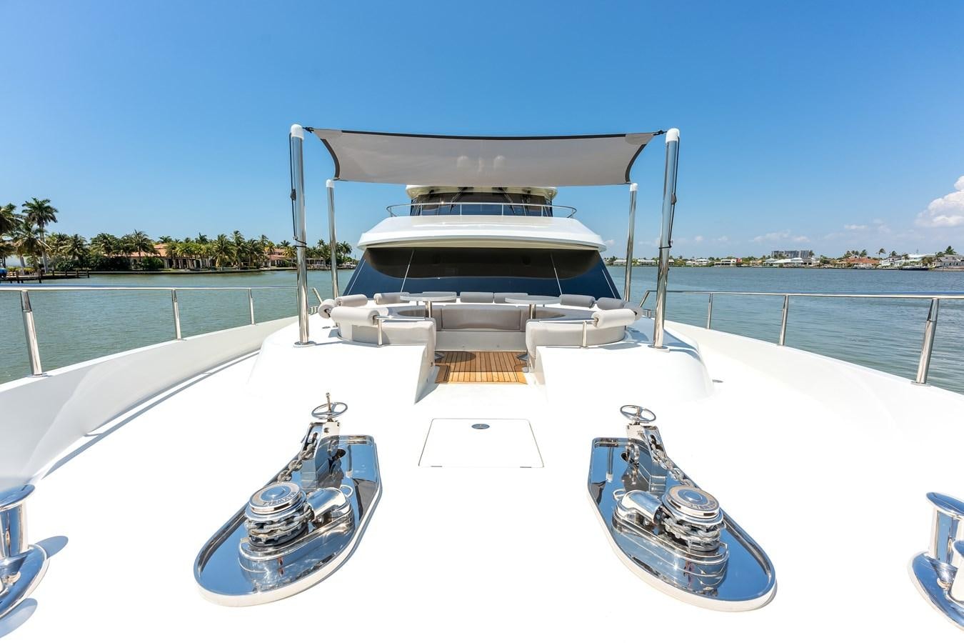 a boat on a white surface aboard WIGGLE ROOM Yacht for Sale
