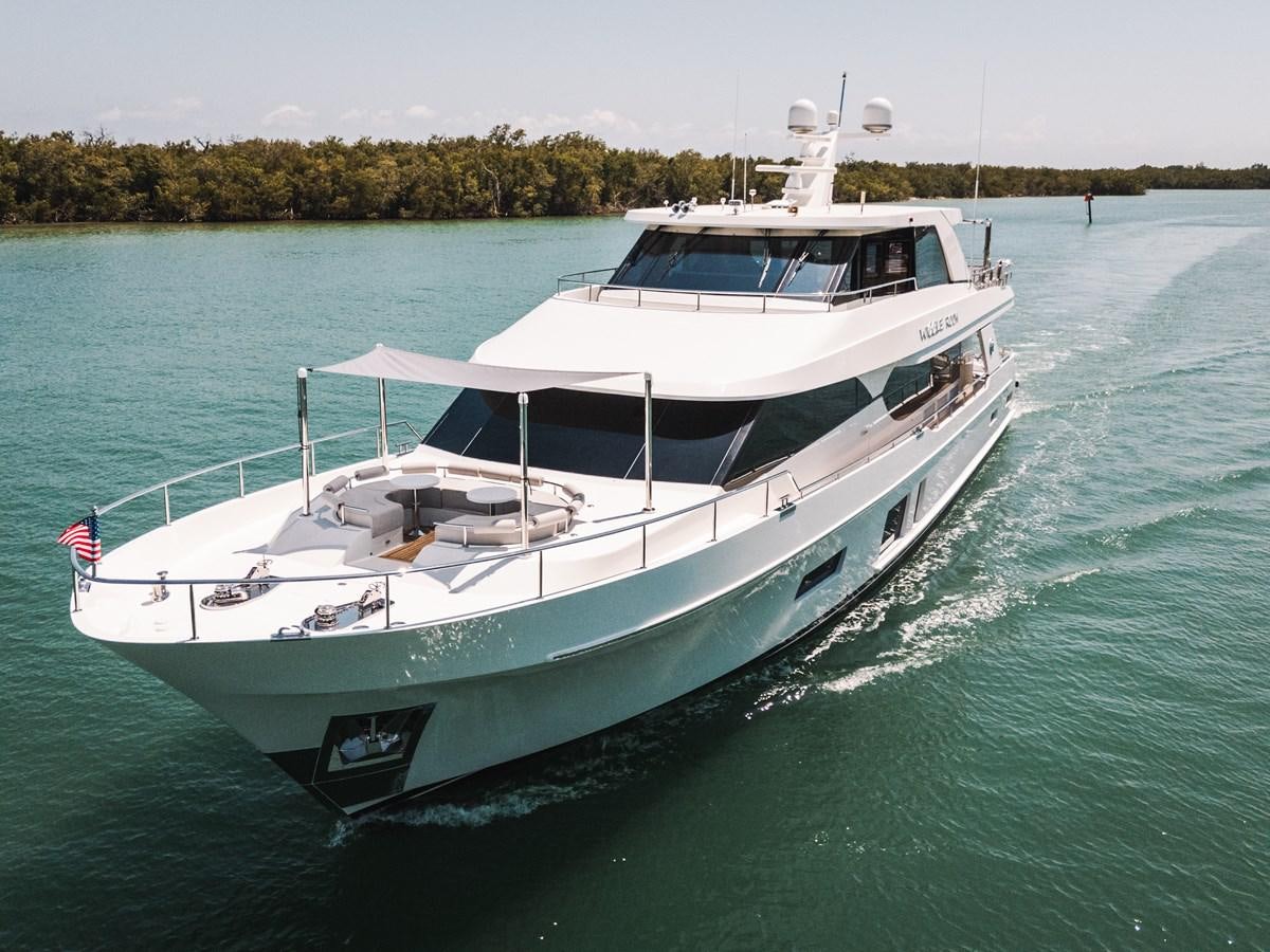 a boat on the water aboard WIGGLE ROOM Yacht for Sale