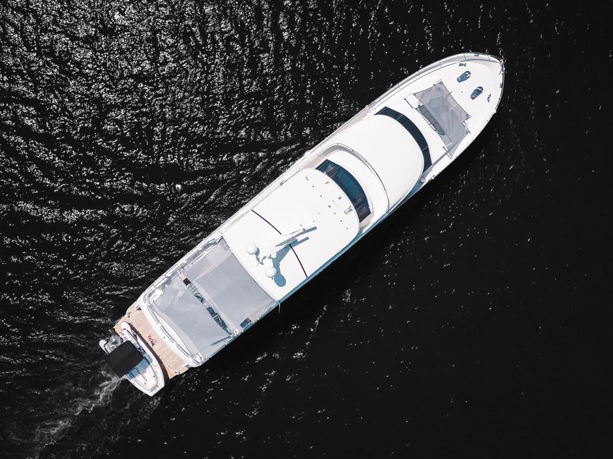 a satellite in space aboard WIGGLE ROOM Yacht for Sale