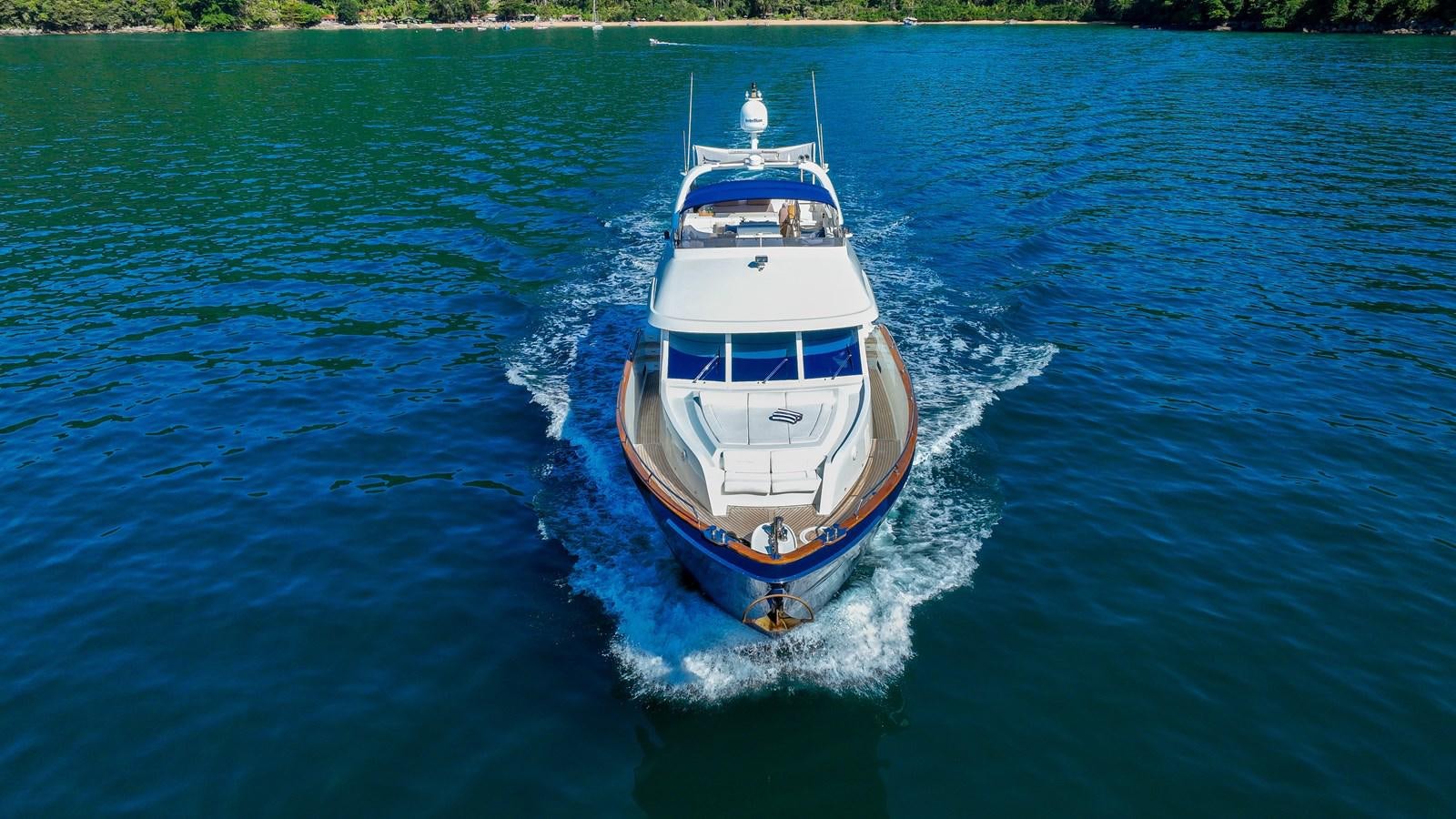 a boat on the water aboard TATI Yacht for Sale