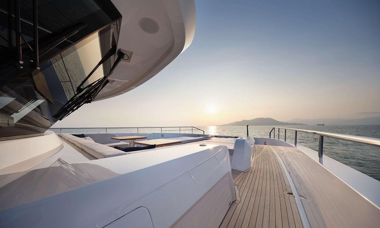 a boat on a dock aboard HEYSEA ASTERIA 139/3 Yacht for Sale