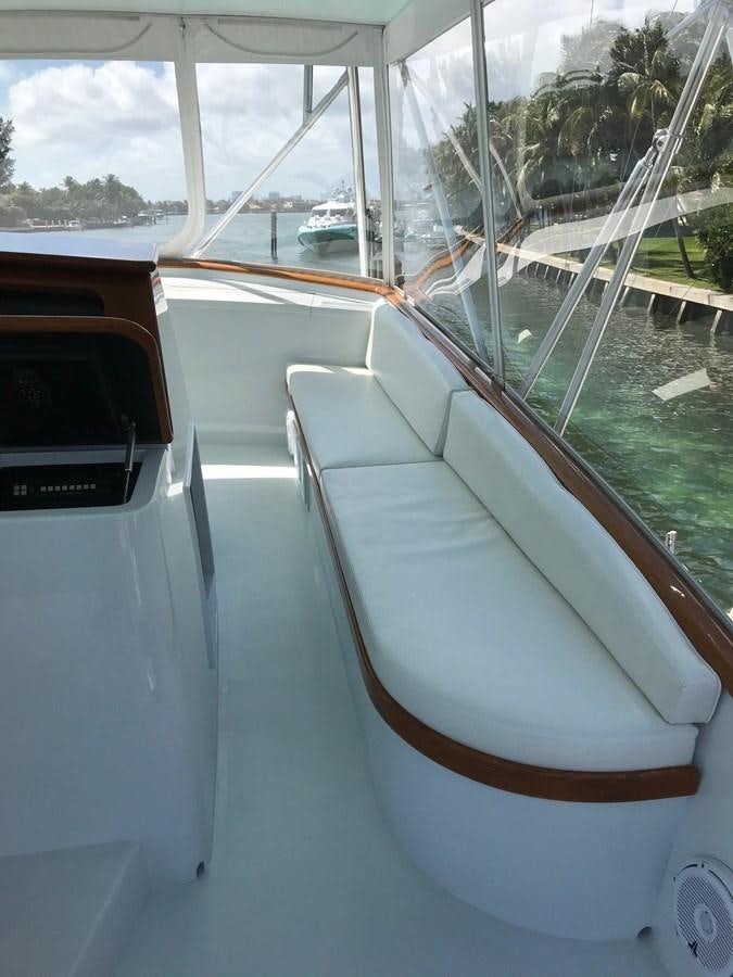 a view of the back of a car aboard IN FLIGHT Yacht for Sale