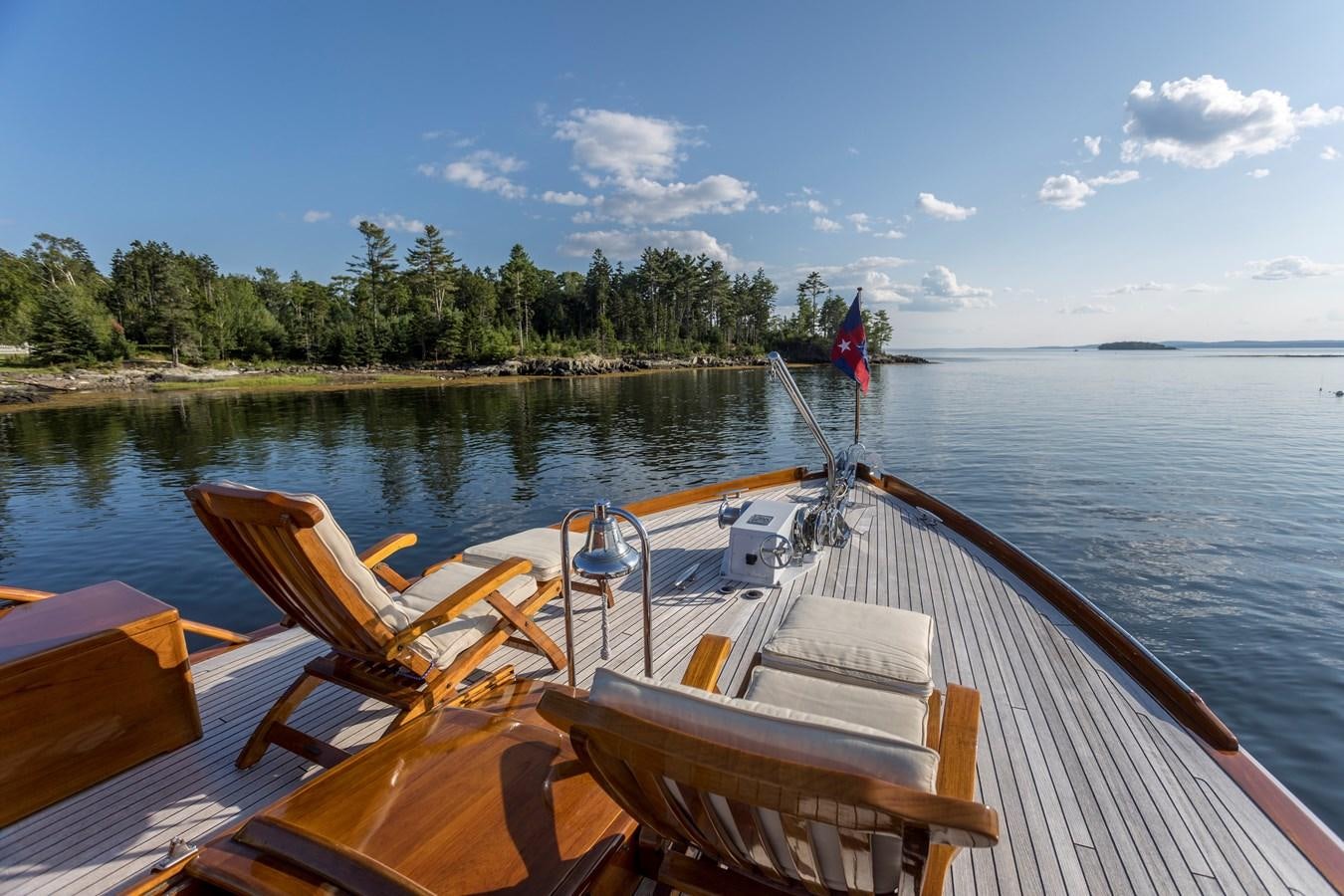 a boat on the water aboard ANNABELLE Yacht for Sale