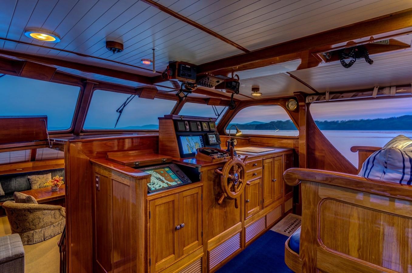 inside of a boat aboard ANNABELLE Yacht for Sale