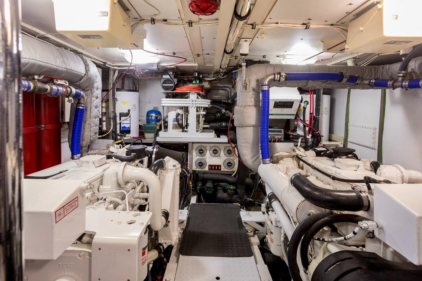 a room with machinery aboard ANNABELLE Yacht for Sale