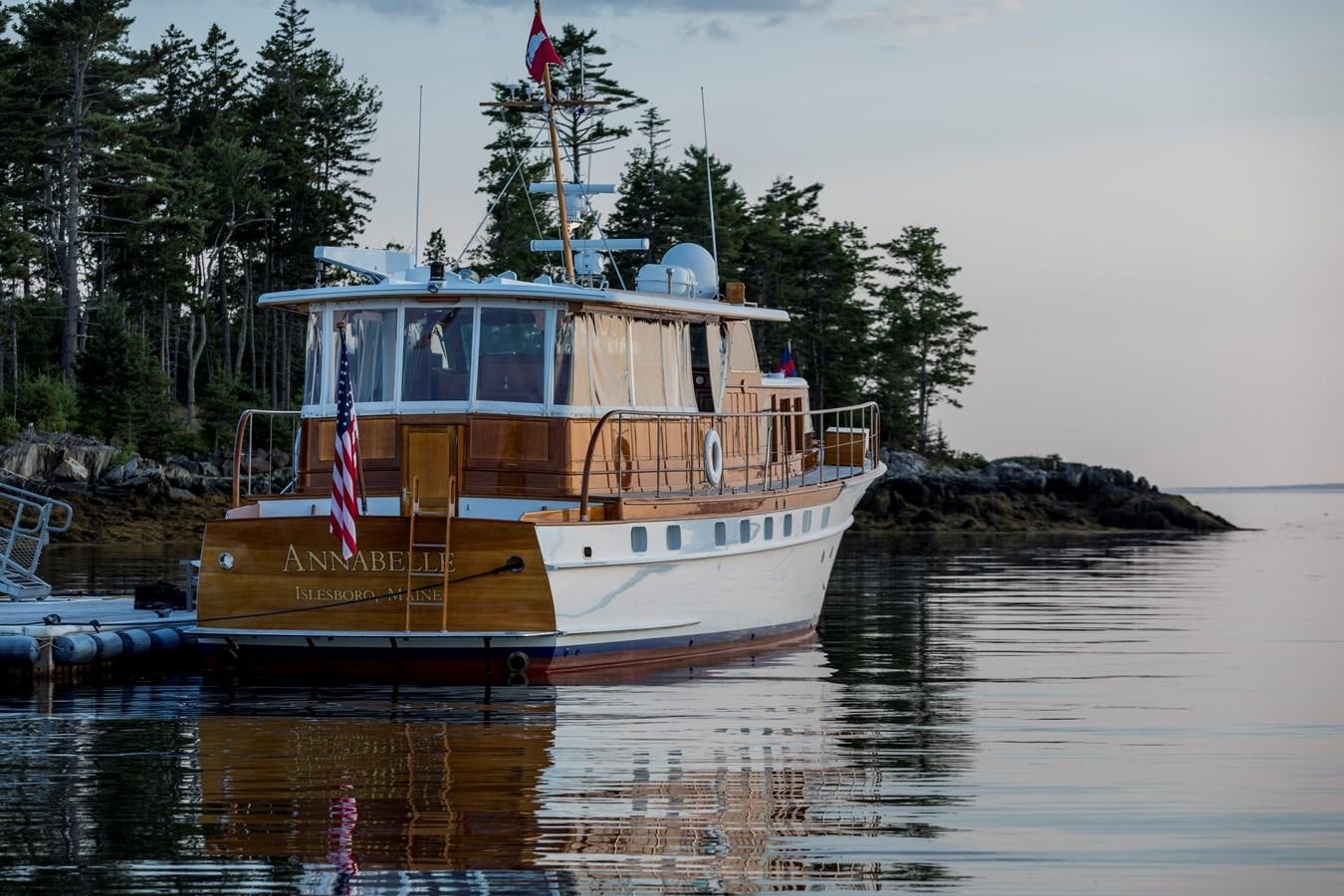 a boat on the water aboard ANNABELLE Yacht for Sale