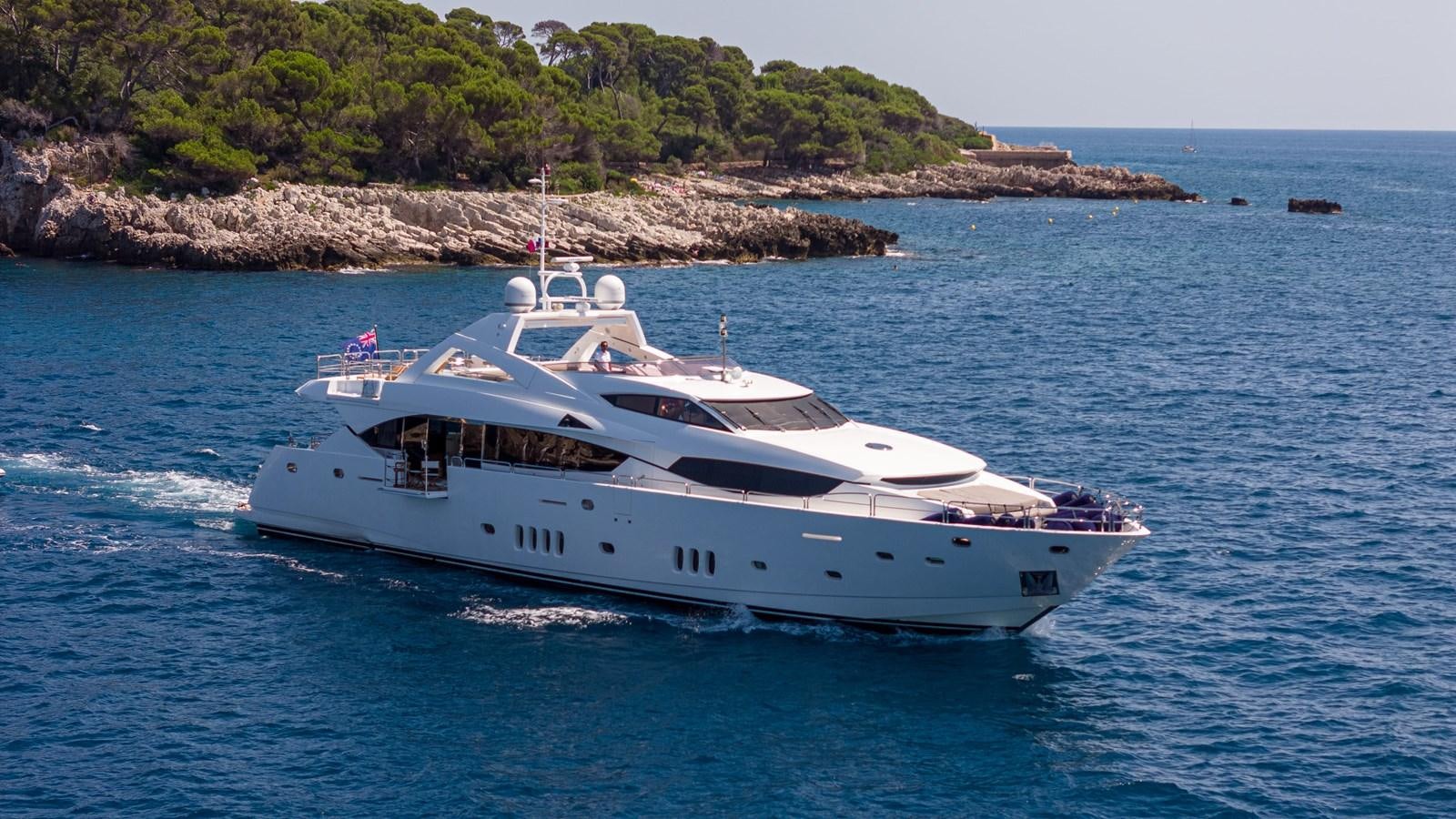 a boat on the water aboard KING OF OIL Yacht for Sale