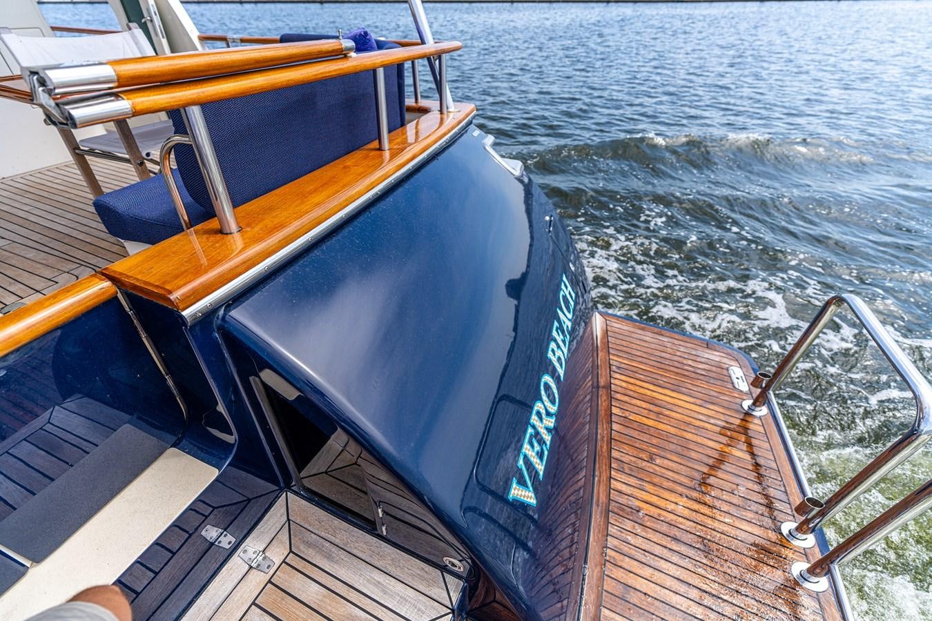 a boat on the water aboard UNDERDOG Yacht for Sale