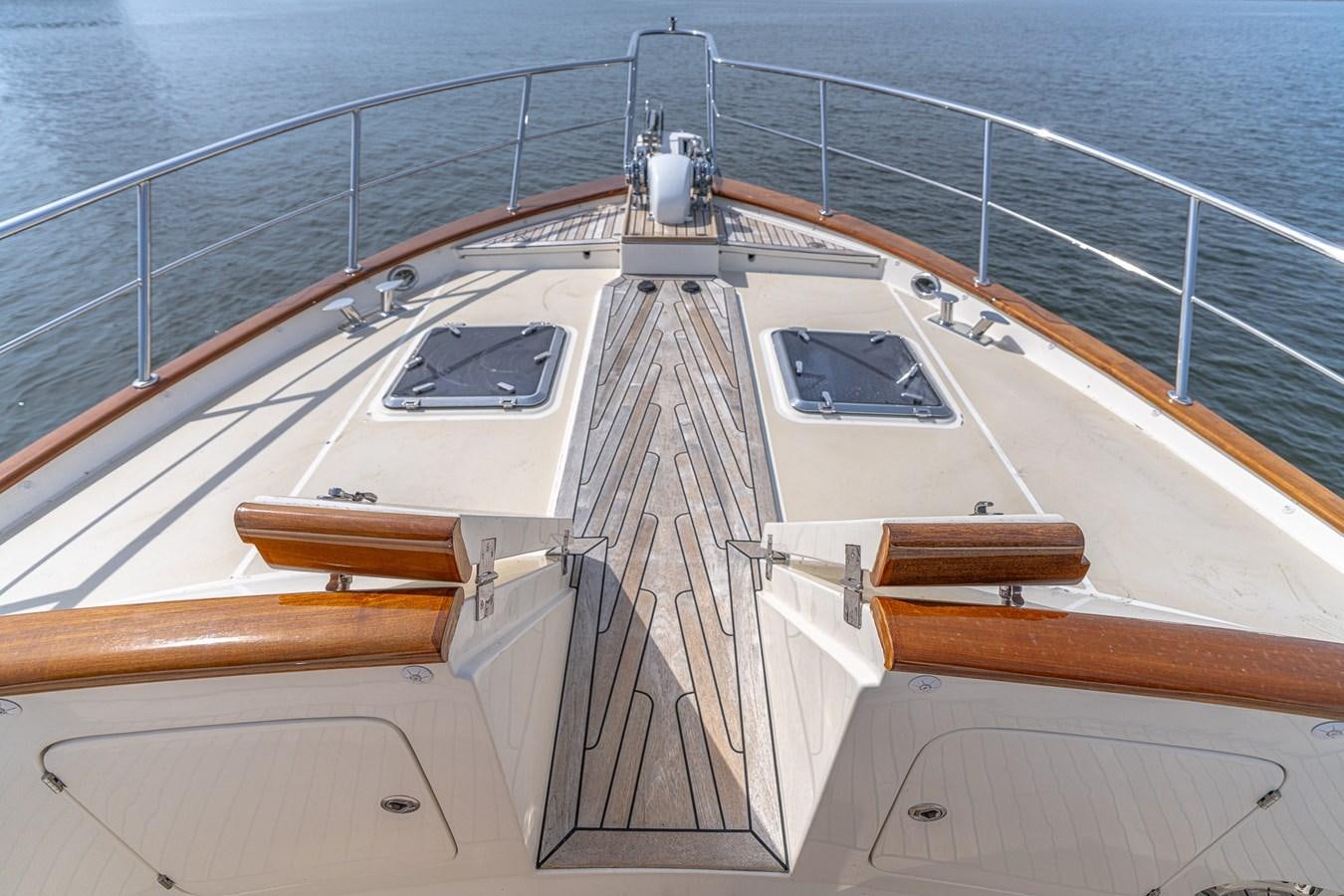 a boat on the water aboard UNDERDOG Yacht for Sale