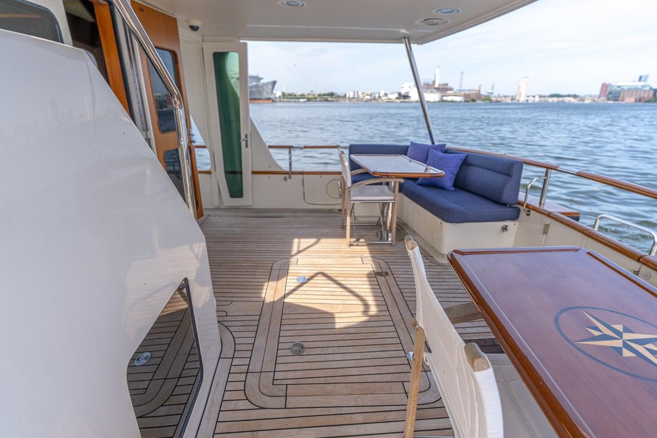 a boat on the water aboard UNDERDOG Yacht for Sale