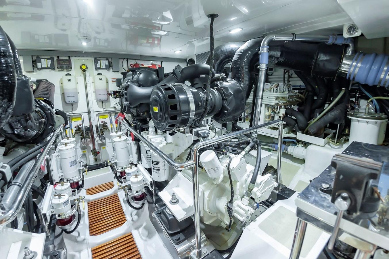 a close-up of a machine aboard UNDERDOG Yacht for Sale