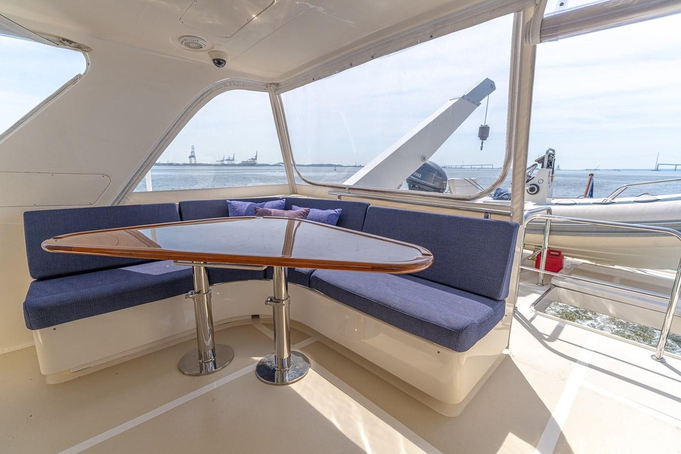 a pool table on a boat aboard UNDERDOG Yacht for Sale