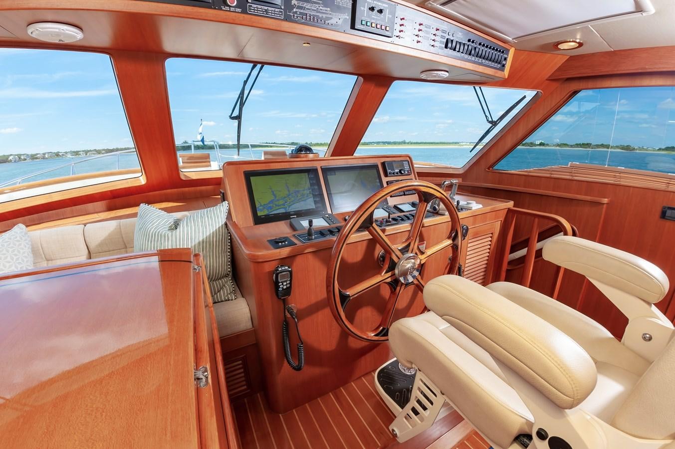 inside of a train aboard UNDERDOG Yacht for Sale