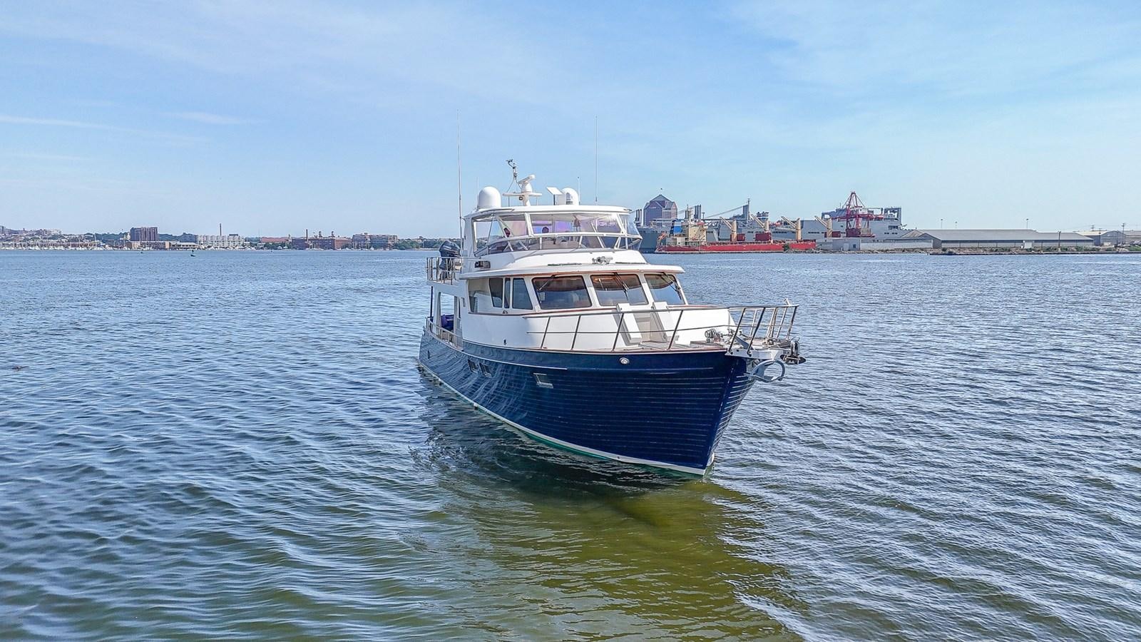 a boat in the water aboard UNDERDOG Yacht for Sale