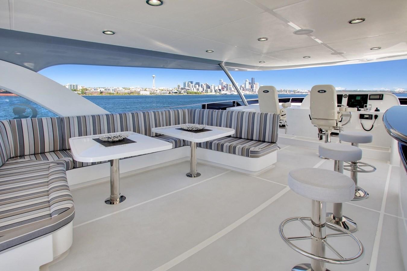 a room with a pool table and chairs aboard 2025 SELENE 92 EXPEDITION YACHT Yacht for Sale