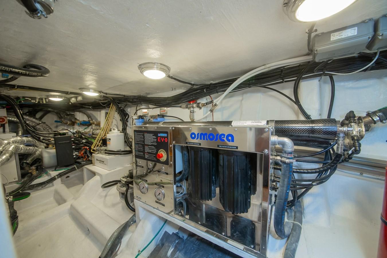 a close-up of a machine aboard 2024 SELENE 62 Yacht for Sale