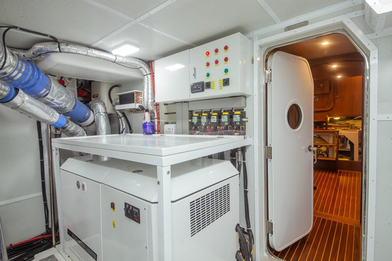 a laboratory with a few beakers aboard 2024 SELENE 62 Yacht for Sale