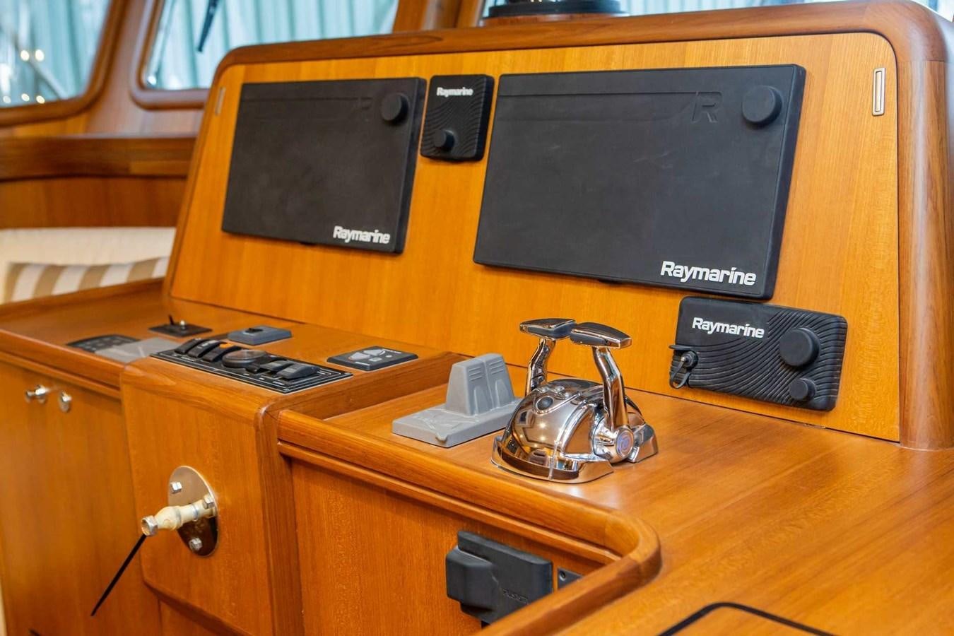 a computer on a desk aboard 2024 SELENE 62 Yacht for Sale