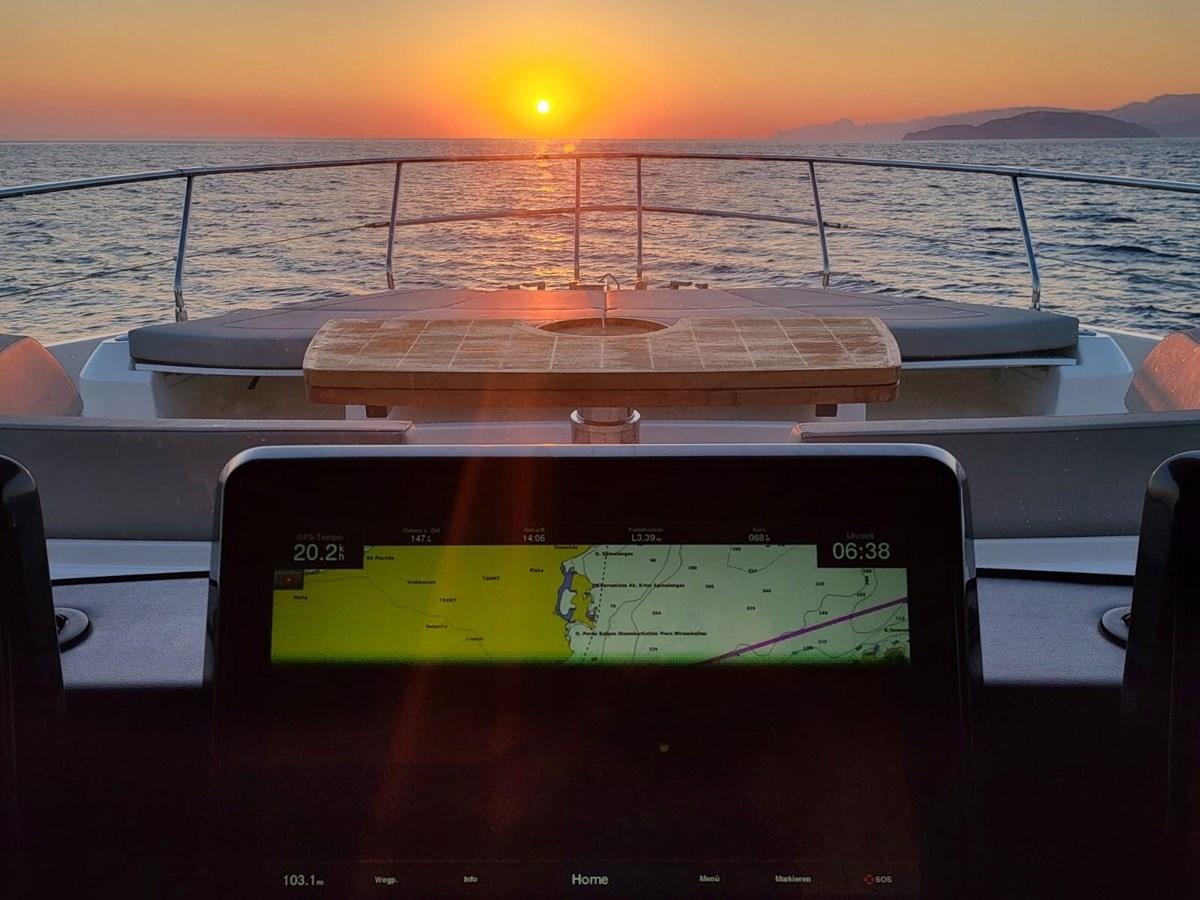 a boat on the water aboard ELYSIUM Yacht for Sale