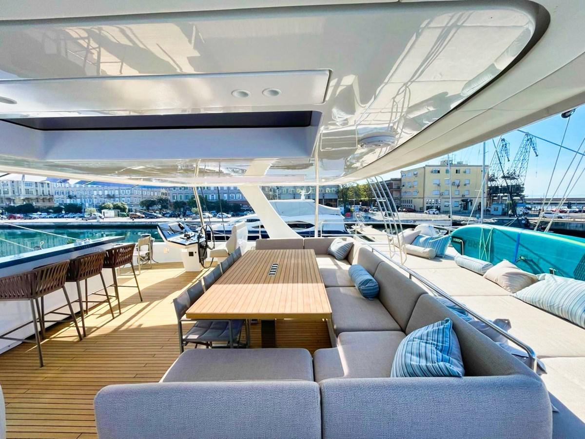 a boat on the water aboard NALA ONE Yacht for Sale