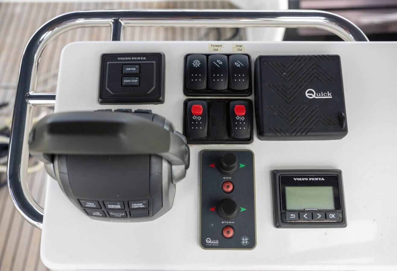 a close-up of a car aboard 2021 JEANNEAU 64 – “MAH NA MAH NA” Yacht for Sale