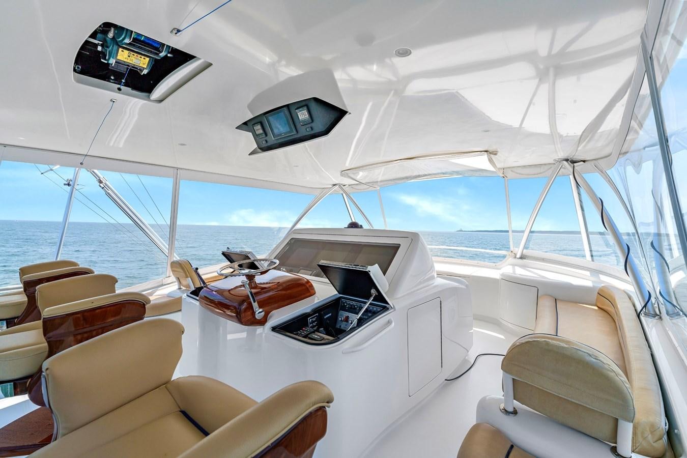 inside of a boat aboard LIFE IS GOOD Yacht for Sale