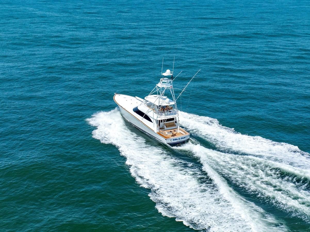 a boat on the water aboard LIFE IS GOOD Yacht for Sale