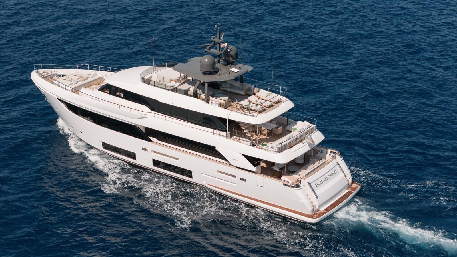 a ship in the water aboard BUONGIORNO Yacht for Sale