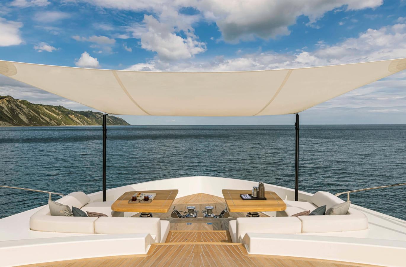a boat on the water aboard H&CO Yacht for Sale