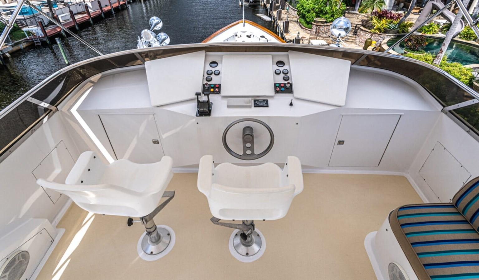 a white machine with a fan aboard LE MONTRACHET Yacht for Sale