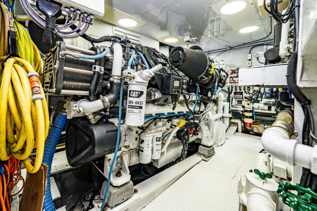 a room with several machines aboard LE MONTRACHET Yacht for Sale