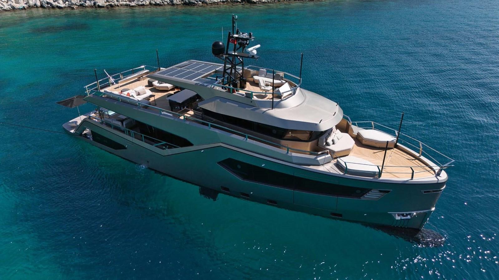 a boat on the water aboard ROCK X Yacht for Sale