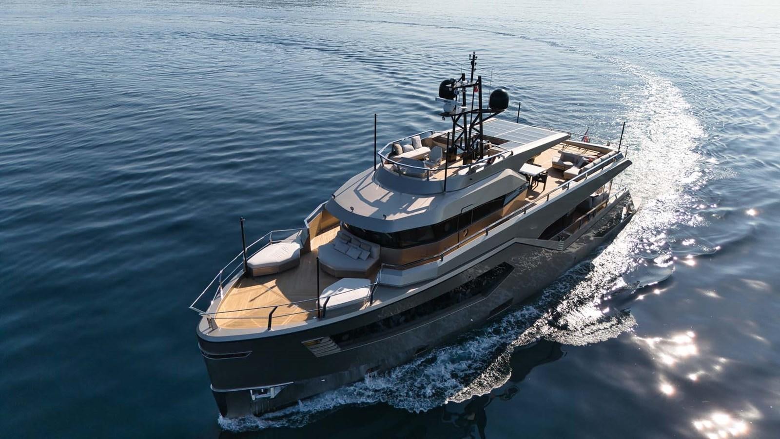 a boat on the water aboard ROCK X Yacht for Sale
