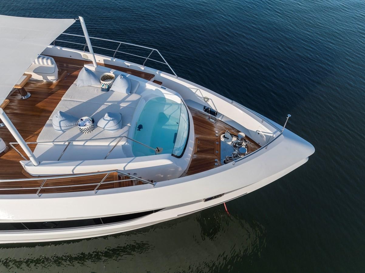 a boat on the water aboard MYSTERE Yacht for Sale