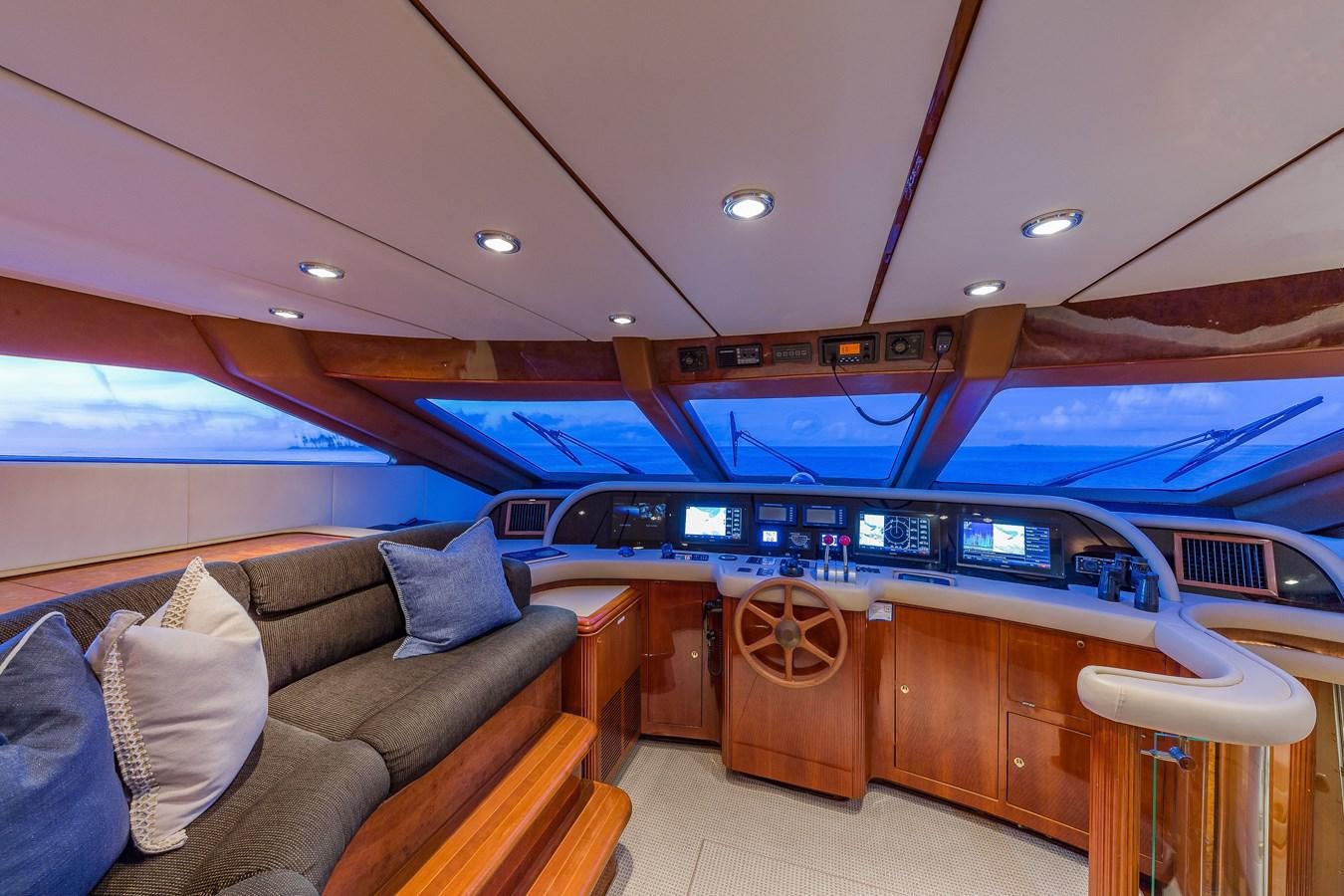 inside of a boat aboard QUINTESSA Yacht for Sale